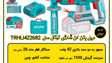 معرفی بتن‌کن‌های شارژی اینکو و توتال