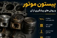 رایج ترین مشکلات پیستون موتور و روش های پیشگیری از آن